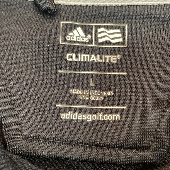 ADIDAS half zip size large - Picture 2 of 4